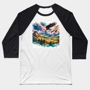 Freedom Land . Baseball T-Shirt